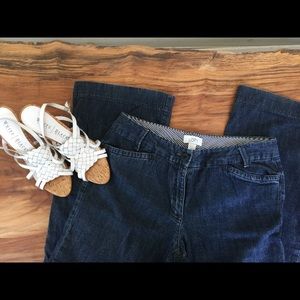 Ann Taylor loft Julie jeans size 6